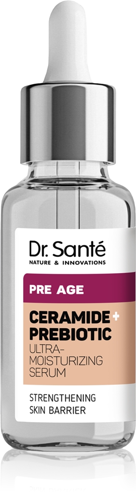 

Увлажняющая сыворотка Pre age с церамидами и пребиотиками для зрелой кожи Dr. Santé, 30 мл
