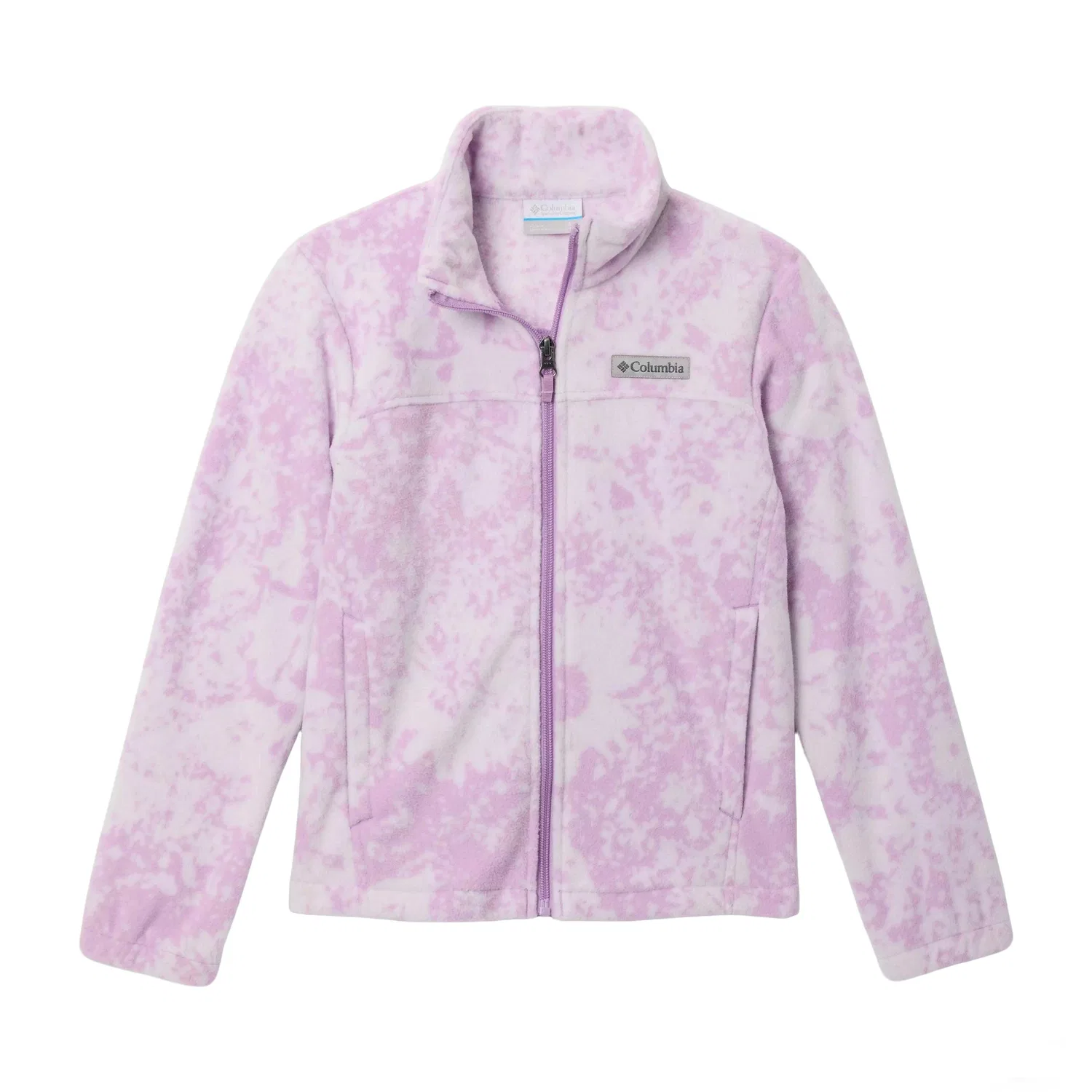 Детская флисовая куртка Kids' Columbia, Satin Pink-608 — фото 4
