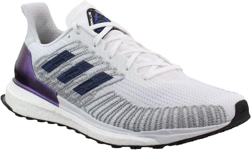 Мужские беговые кроссовки Adidas Ultraboost Cold.RDY, белый/красный — фото 2