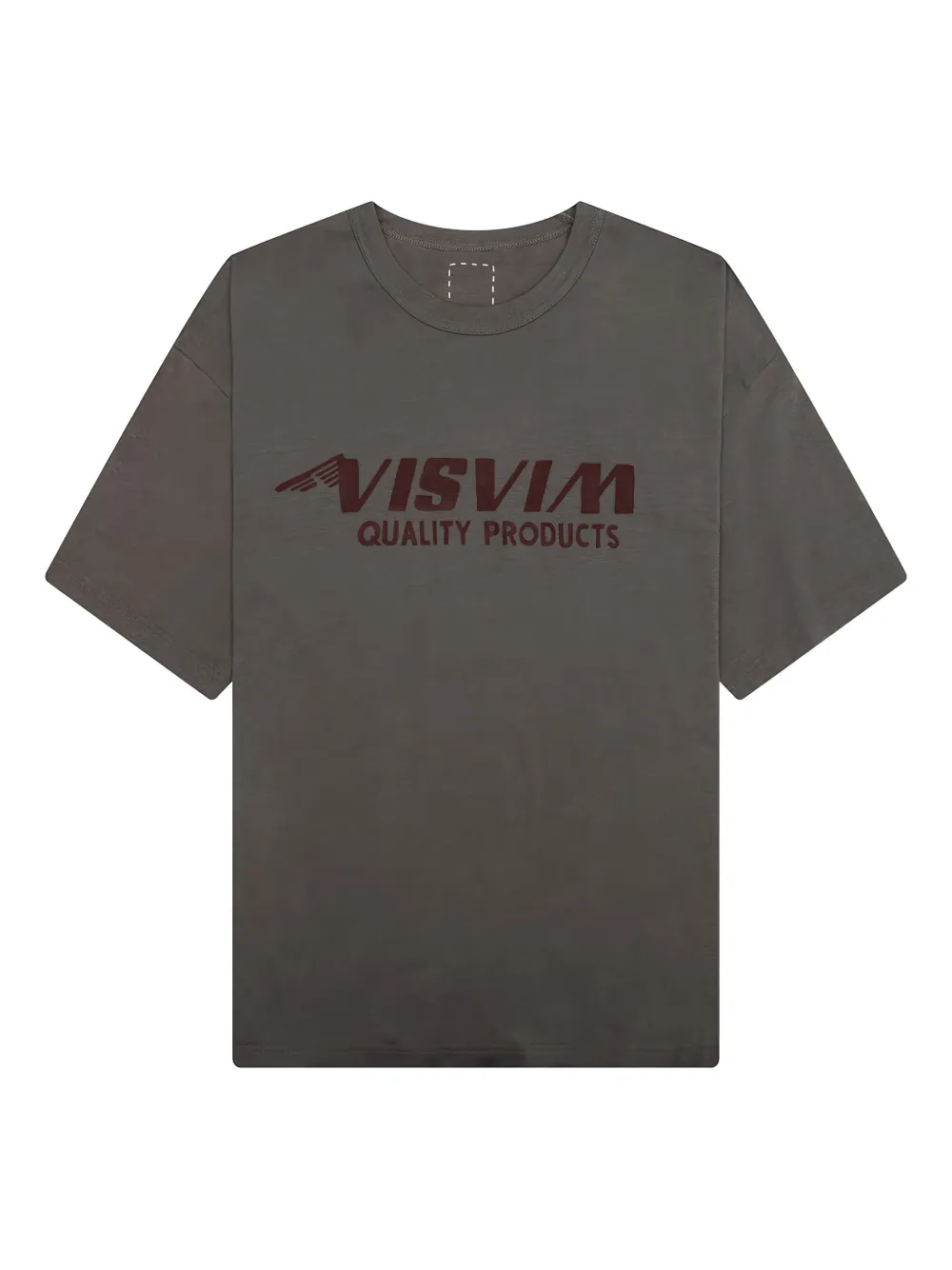 

Футболка с логотипом visvim, серый