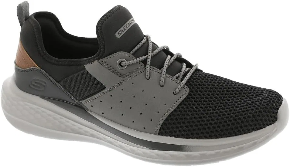 Мужские кроссовки Skechers Relaxed Fit: Slade - Raymar, Black Grey