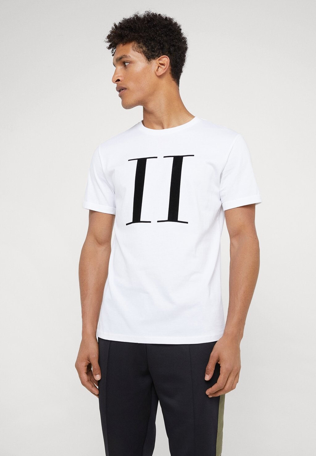 

Футболка с принтом ENCORE Les Deux, цвет white/black