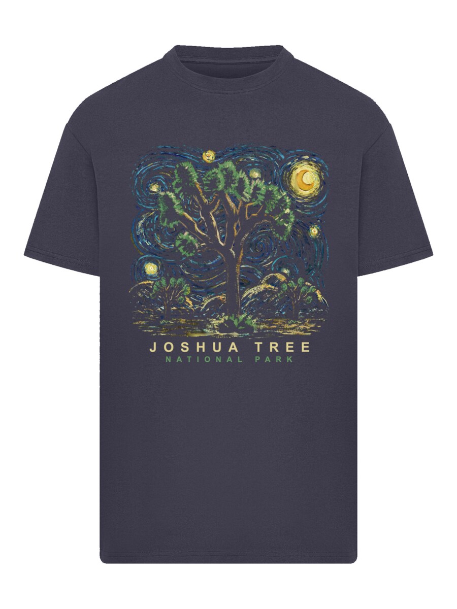 

Рубашка F4NT4STIC US National Parks Joshua Tree Oil On Canvas Style, синий/темно-синий