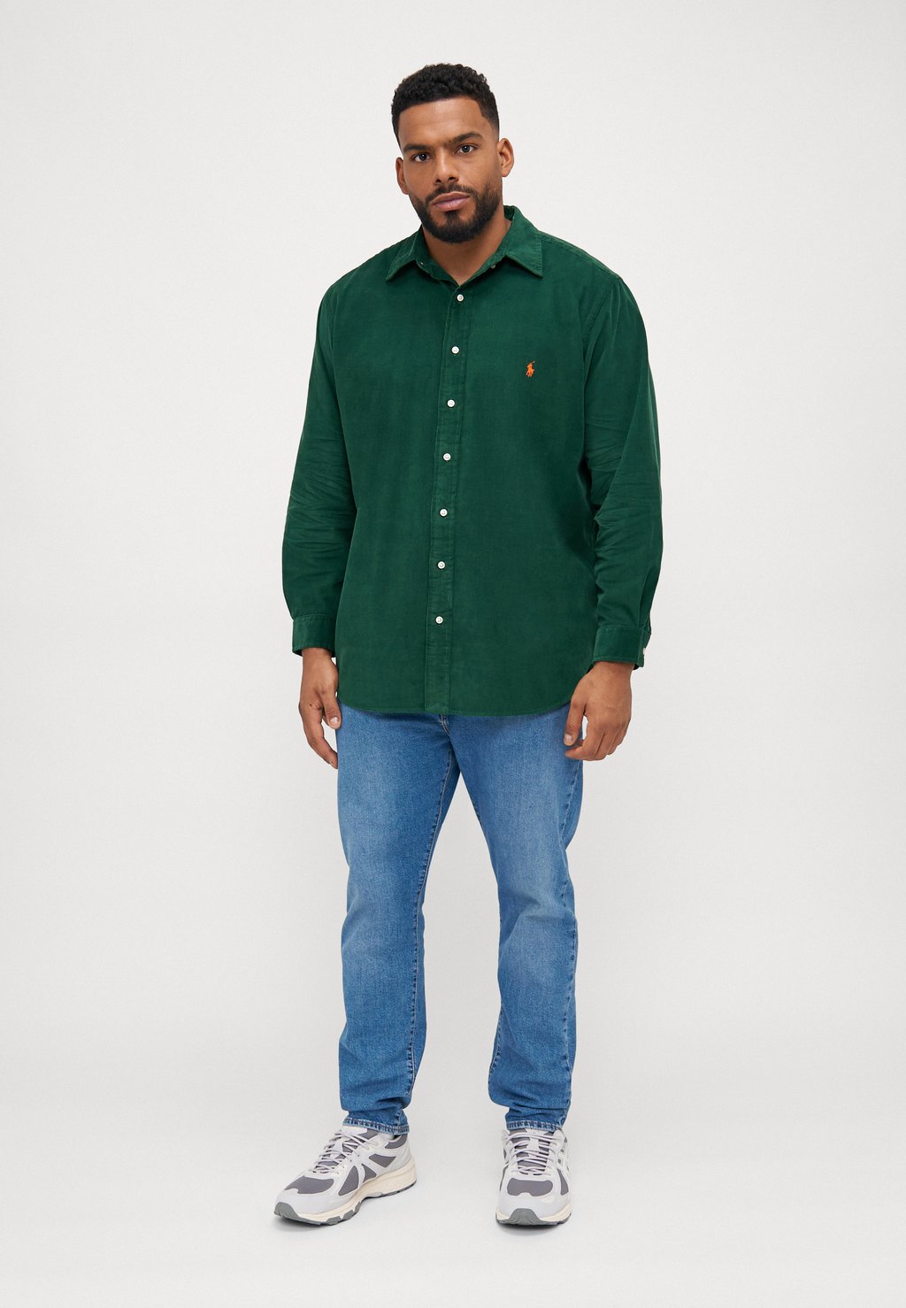 

Рубашка WALE Polo Ralph Lauren Big & Tall, темно-зеленый