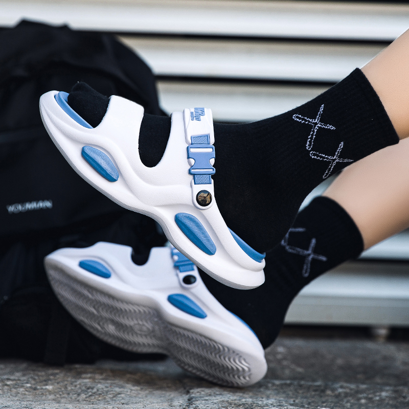CariteSport Пляжные сандалии мужские бело-голубые, цвет White Blue — фото 2