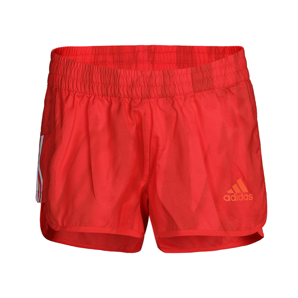Adidas Женские повседневные шорты красного цвета — фото 3