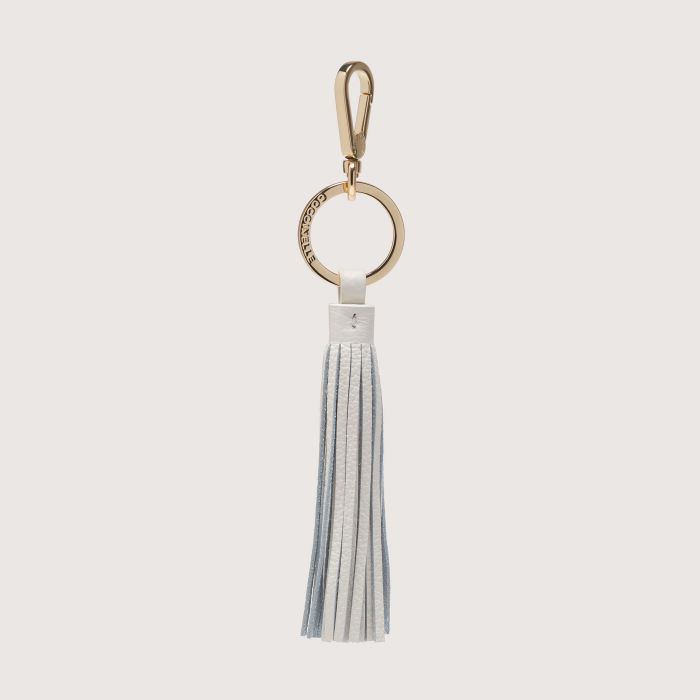 

Брелок Coccinelle Tassel, цвет Blanco