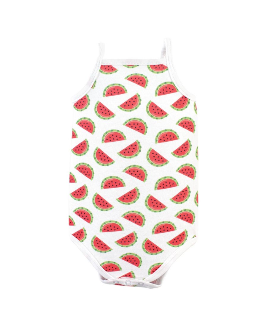 Мягкие хлопковые комбинезоны без рукавов Hudson Baby, Watermelon — фото 2