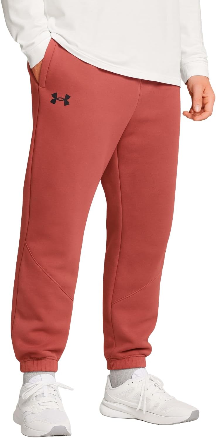 

Мужские спортивные флисовые джоггеры Under Armour UA Sportstyle, Sedona Red/Black - 611