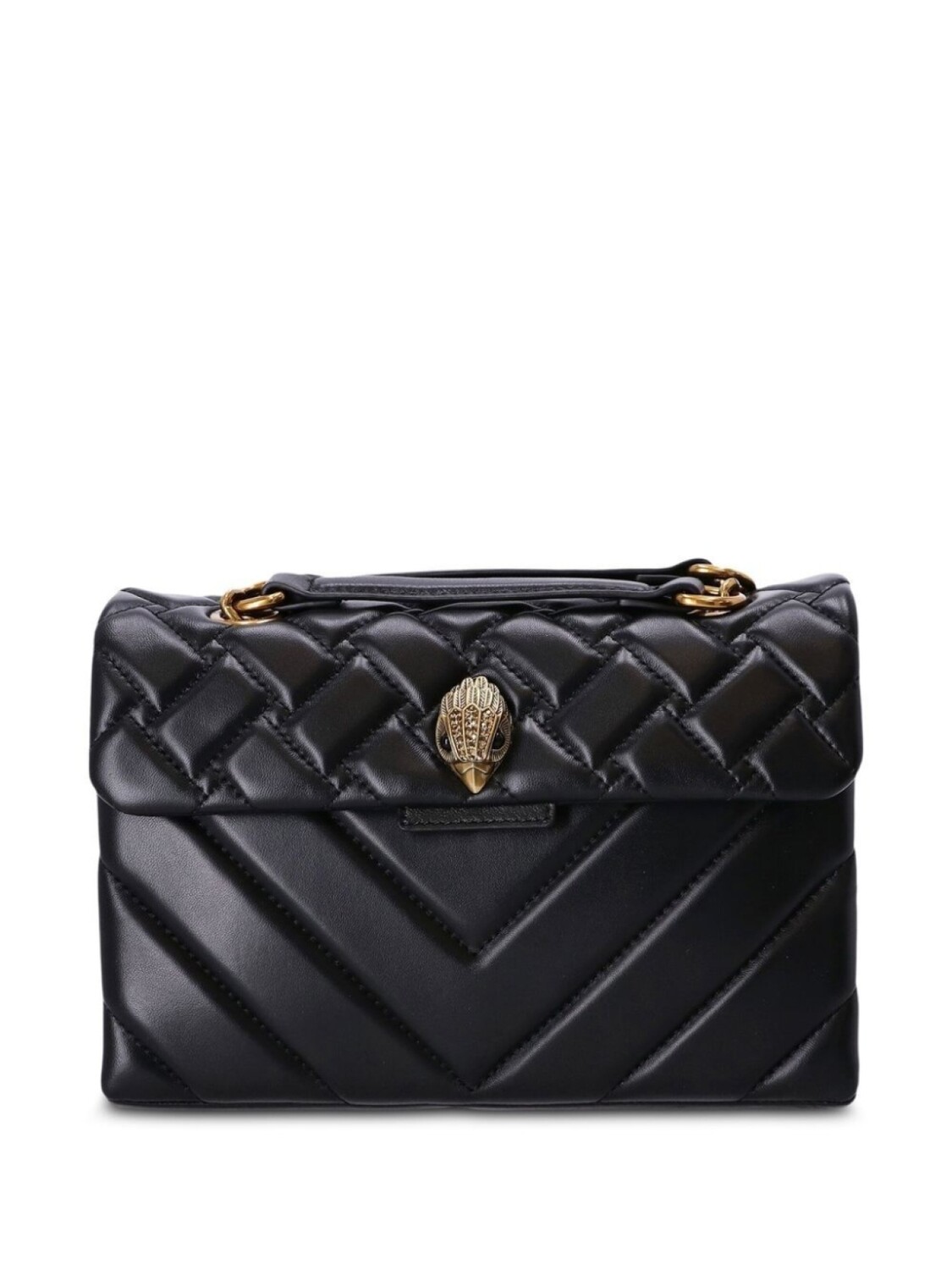 

Стеганая сумка на плечо Kensington Kurt Geiger London, черный