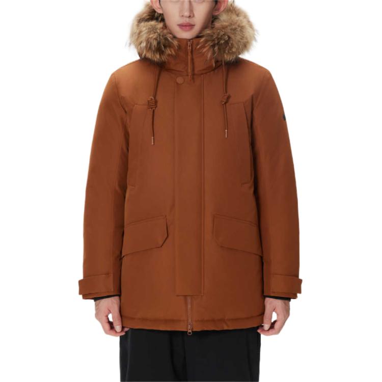 

KOLON SPORT Пуховик мужской для кемпинга, Brown