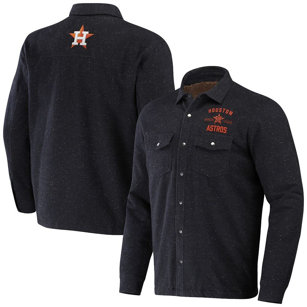 

Мужская куртка Darius Rucker Collection от Fanatics Black Houston Astros Ringstop с полной защелкой Darius Rucker Collection by Fanatics, цвет Ast Black