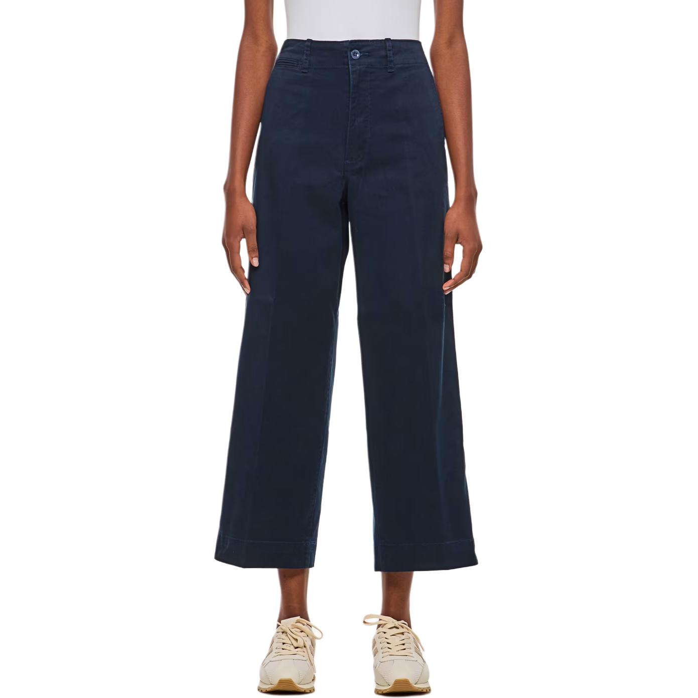 

Брюки с высокой талией Polo Ralph Lauren, синий