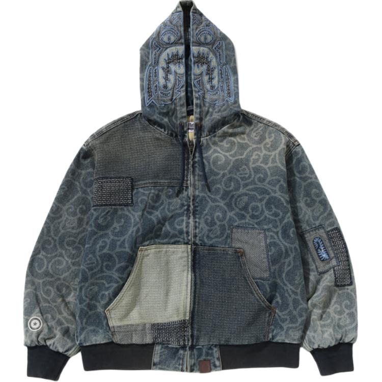 

A BATHING APE Куртка мужская, Marine Blue/NYX