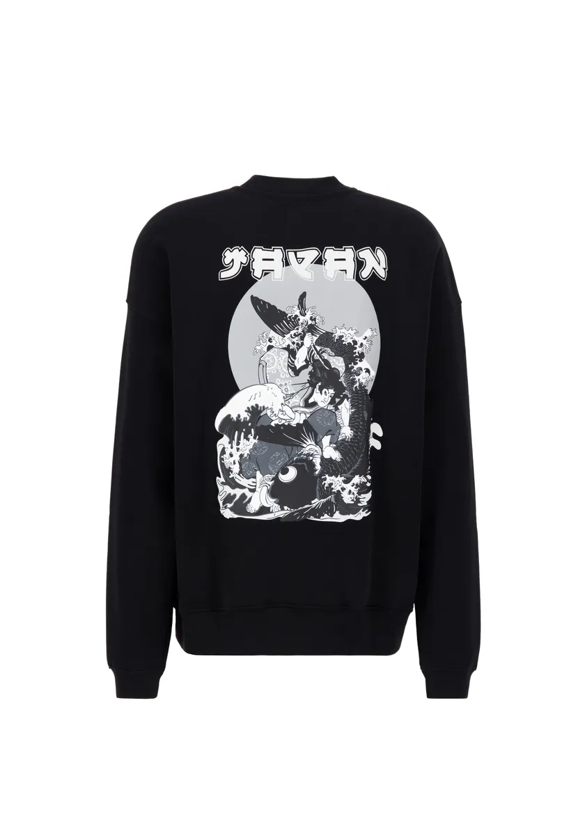 

Свитер Alpha Industries " Alpha Industries Мужчины - Толстовки Japan Wave Warrior Sweater ", белый