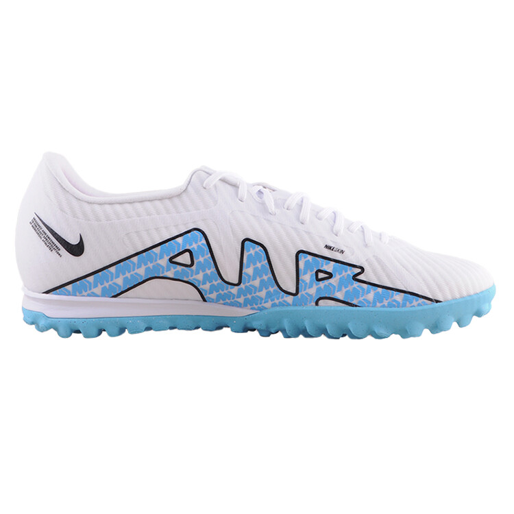 Nike Air Zoom Vapor 15 Футбольные бутсы унисекс, Белый/Синий — фото 2