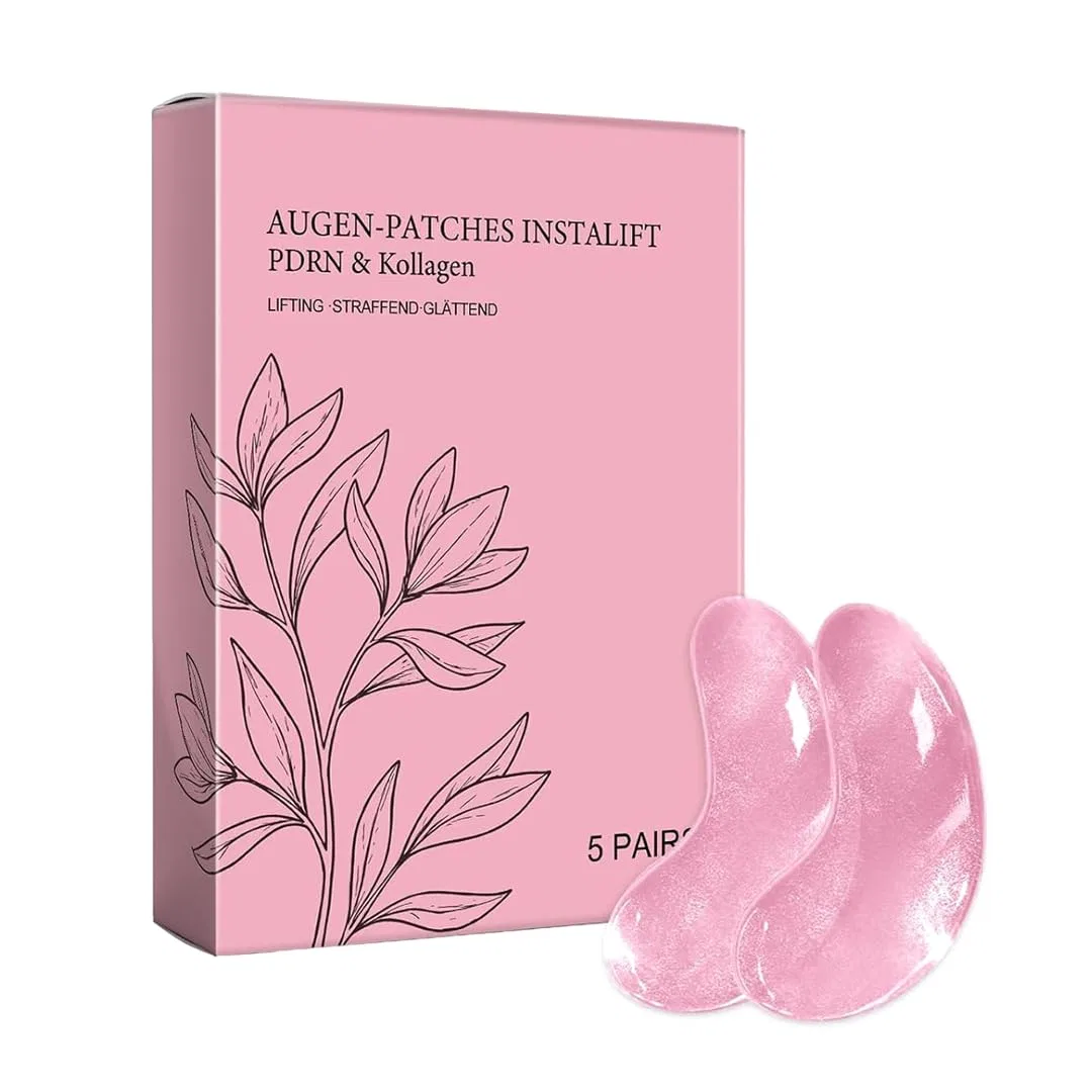 Патчи для глаз «InstaLift» с PDRN и коллагеном от illorya Meiion, Rosa