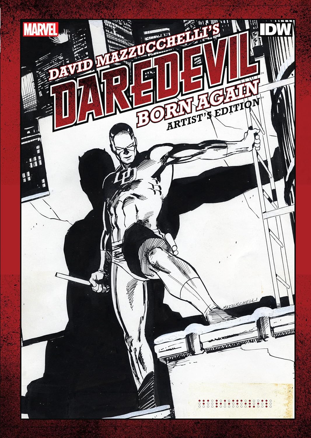 

David Mazzucchelli’s Daredevil Born Again Artist’s Edition (IDW Artist's Editions)