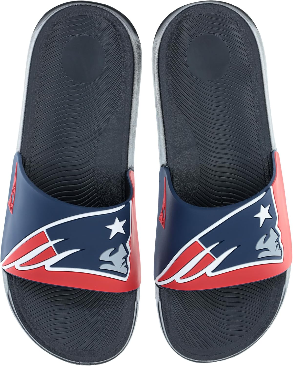 

Мужские сланцы FOCO с крупным логотипом NFL, New England Patriots