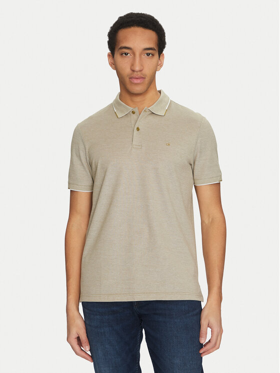 

Рубашка поло стандартный крой K10K114475 Calvin Klein, зеленый