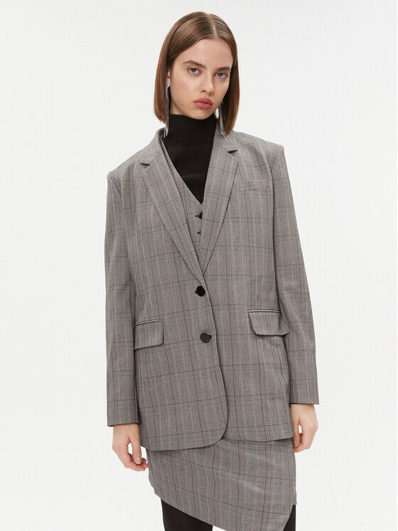 

Куртка стандартного кроя Dkny, серый