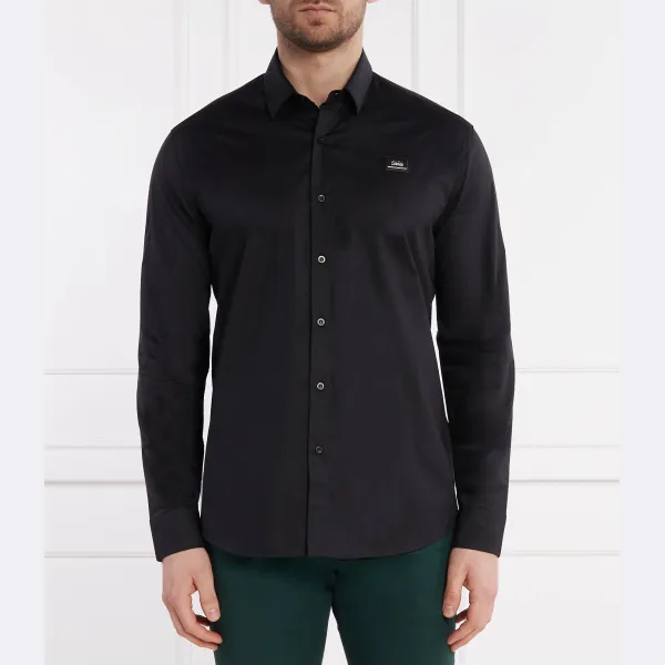 

Рубашка стандартного кроя Karl Lagerfeld, черный