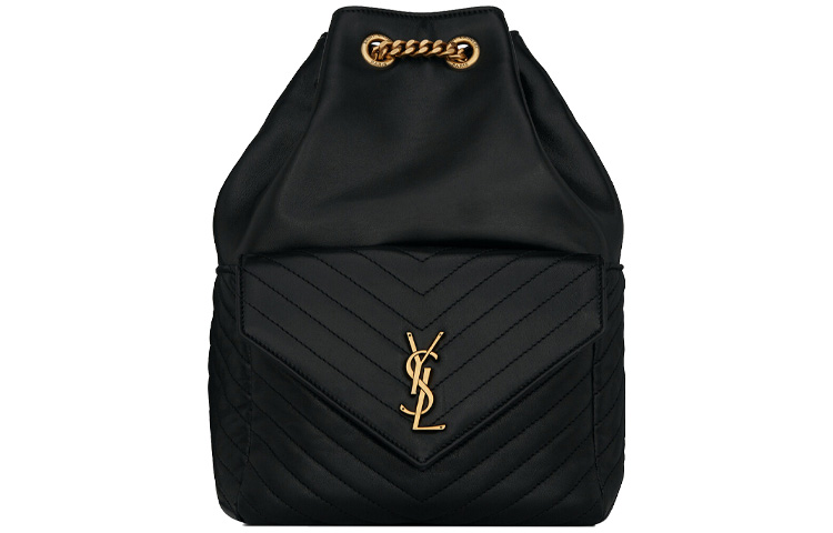 

Кожаный рюкзак Saint Laurent женский черный