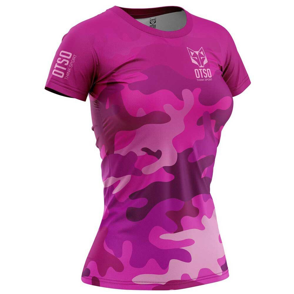 

Футболка с коротким рукавом Otso M/corta Camo Pink, розовый