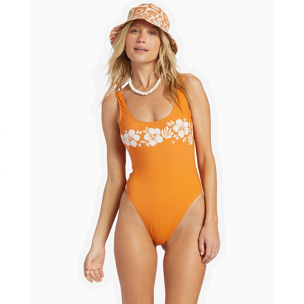 

Купальник Billabong On Island Time Swimsuit, оранжевый