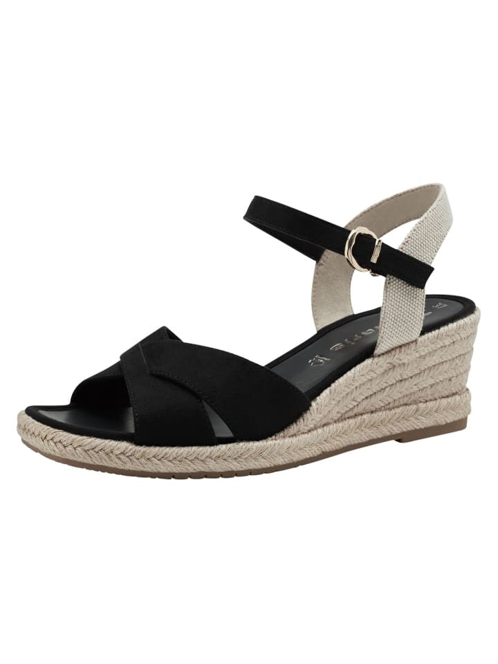 Сандалии на плоской подошве Tamaris Sandalette, черный