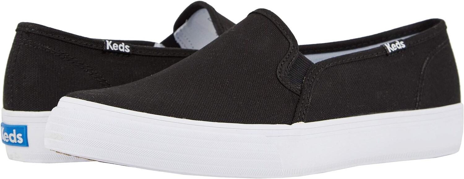 

Кроссовки Double Decker Slip On Keds, черный