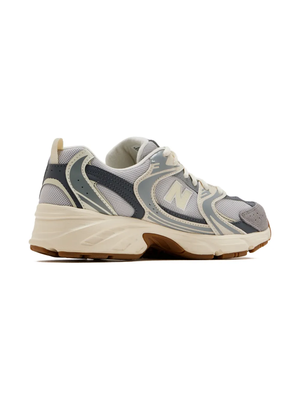 Кроссовки 530 с комбинированными панелями New Balance Kids, серый — фото 2