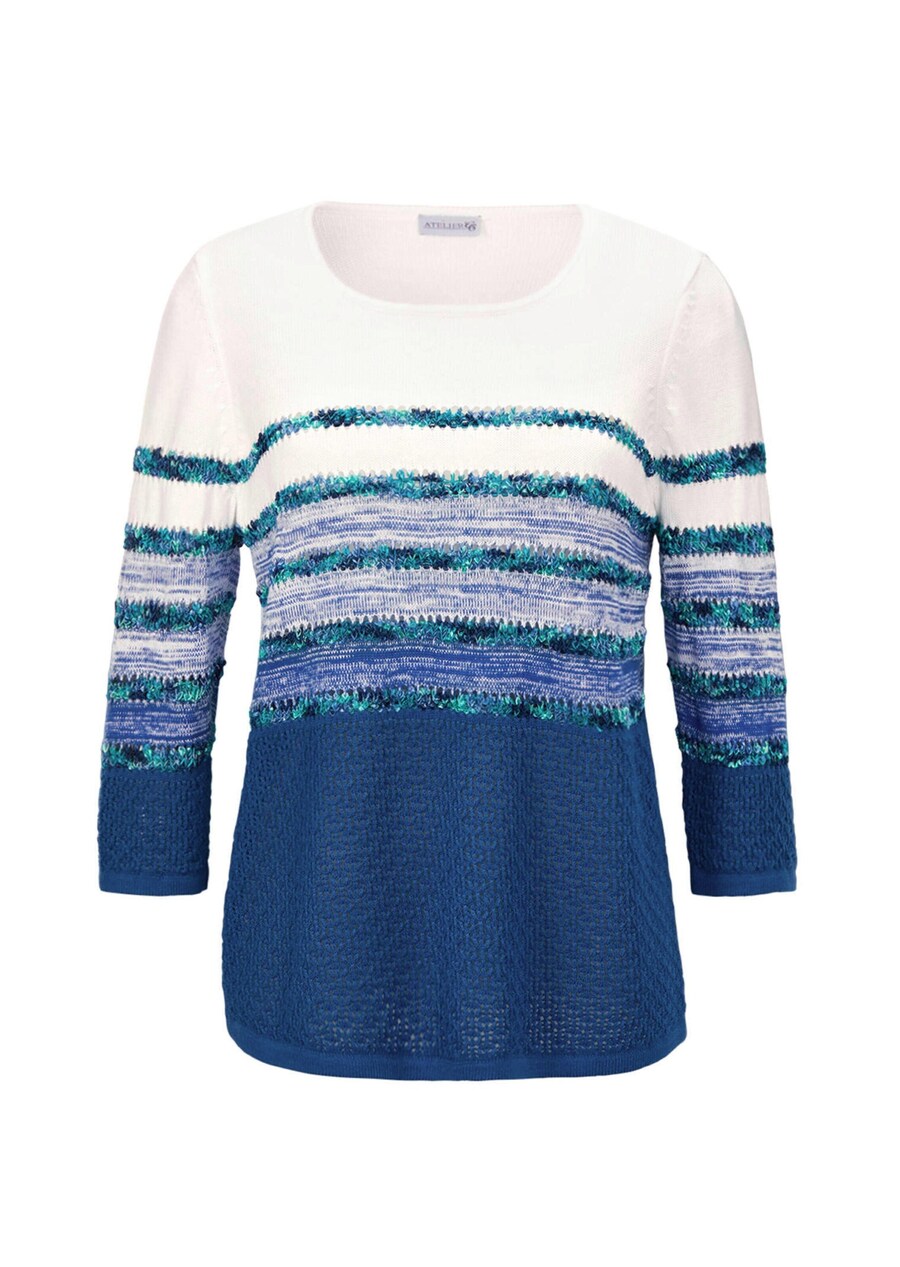 

Свитер Goldner, цвет Royal blue/White