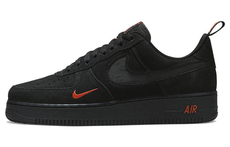 

Nike Air Force 1 Low Multi-Swoosh Черный Малиновый