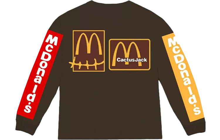 

Футболка Travis Scott x CPFM 4 CJ Souvenir L/S Коричневая, коричневый