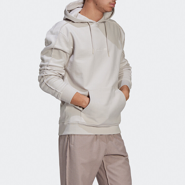 WINTEREASE Толстовка мужская желтая Adidas Originals, цвет White/Varsity Maize — фото 4