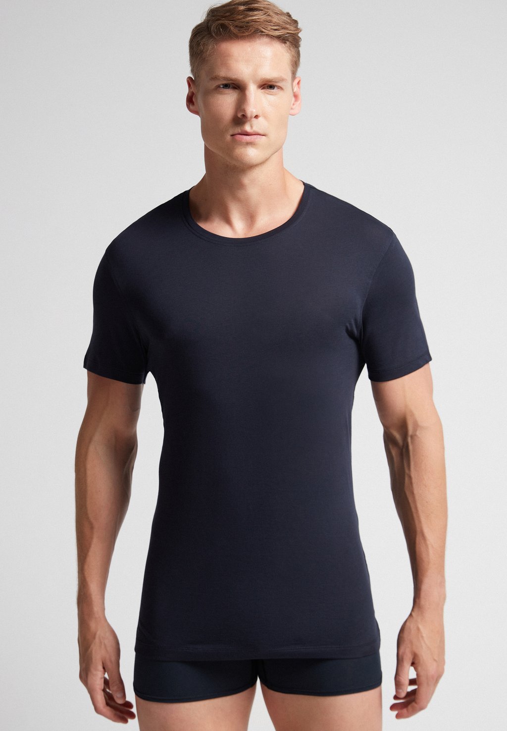 

Базовый слой CREW NECK Intimissimi, синий