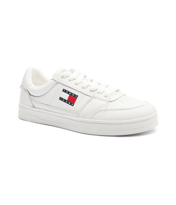 

Кожаные кроссовки Гринвич новые Tommy Jeans, белый