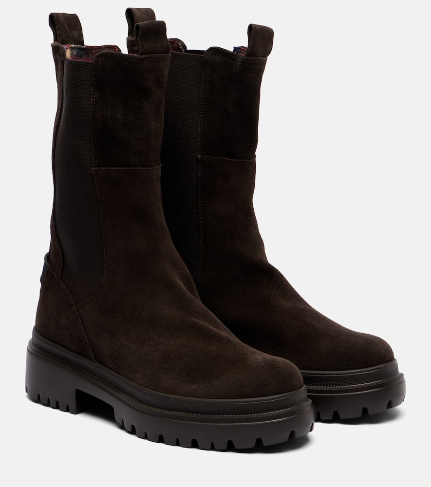 Челси ботинки Chesa Alpina из замши Bogner, Dark Brown