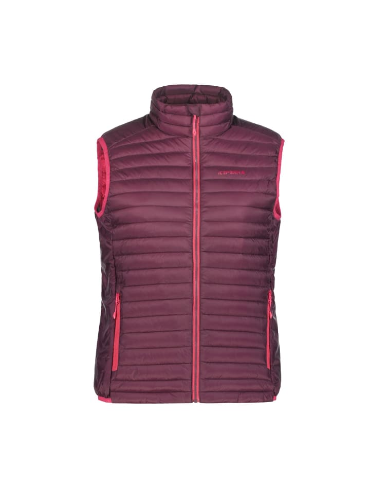 

Функциональный жилет Icepeak Banner Steppweste, цвет Weinrot