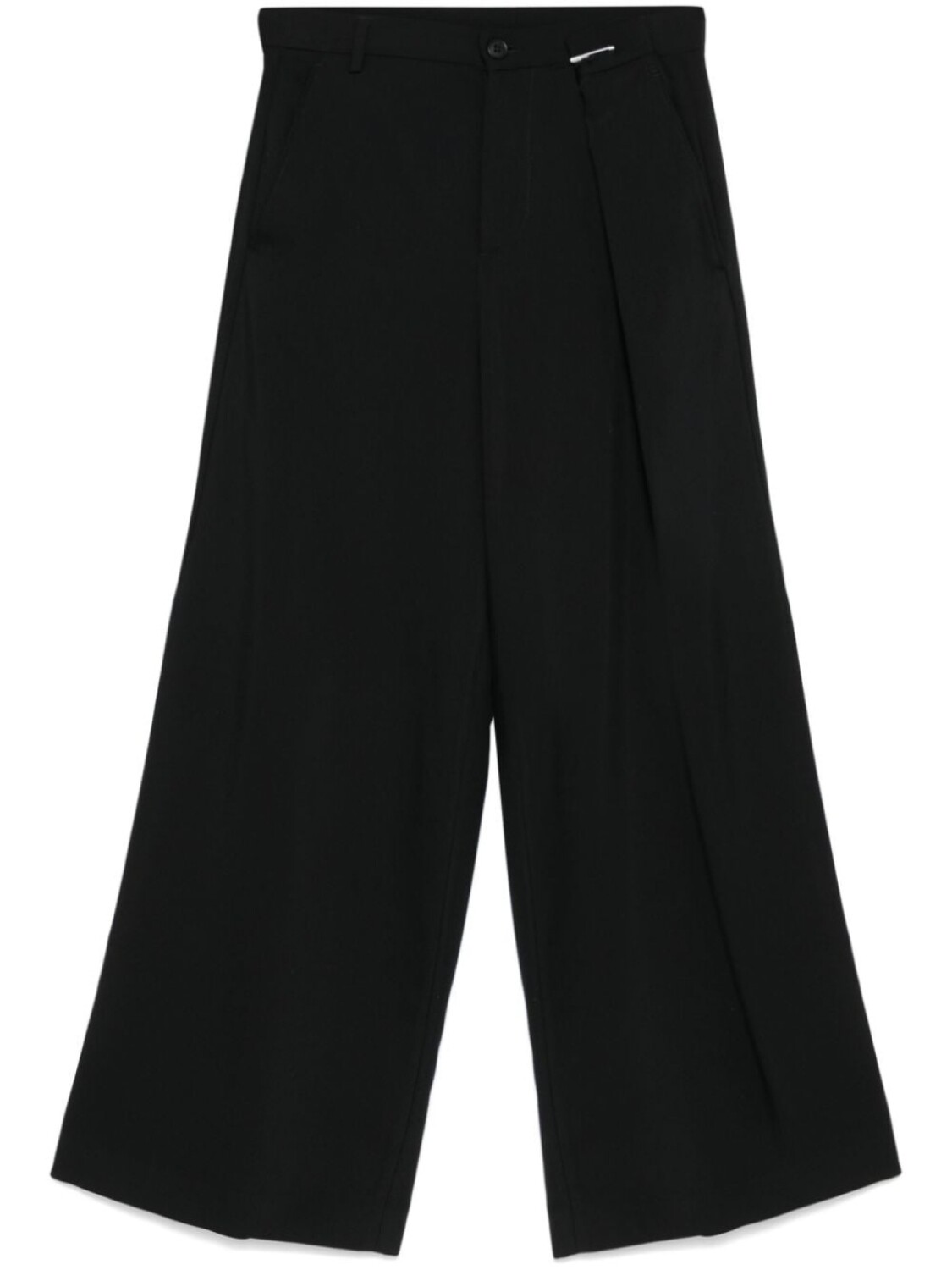 

MM6 Maison Margiela брюки со складками, черный