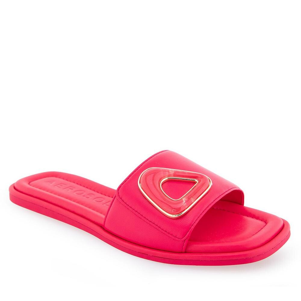 Женские кожаные сандалии на плоской подошве Aerosoles Blaire, цвет Virtual Pink Leather