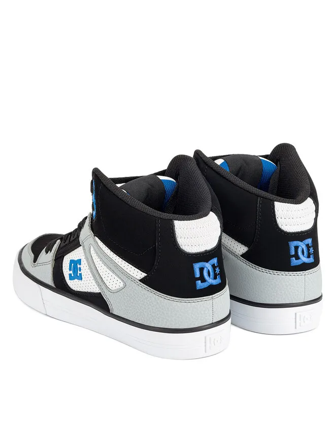 DC Shoes Кроссовки PURE HIGH-TOP WC ADYS400043-XKWB серые — фото 3