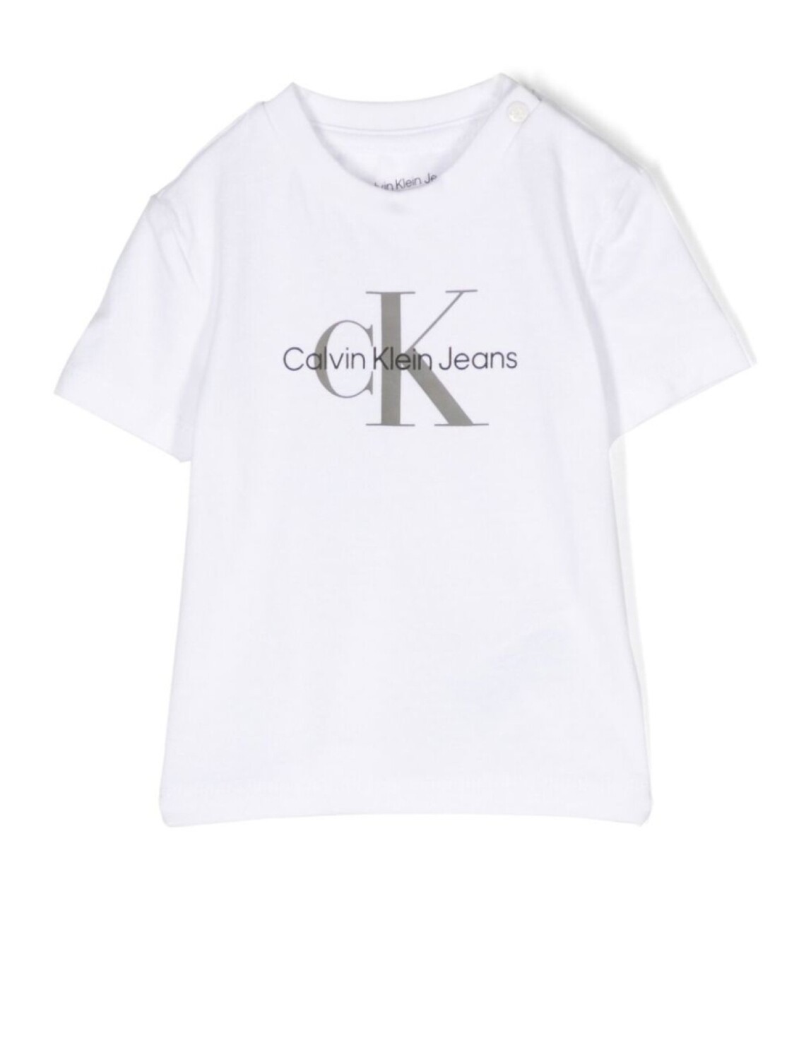 

Футболка с логотипом Calvin Klein Kids, белый