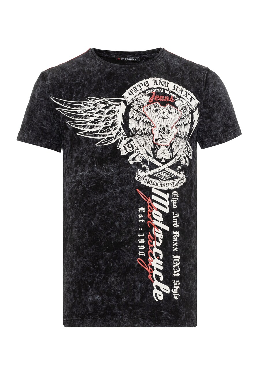 

Классическая футболка CIPO & BAXX Shirt, антрацит