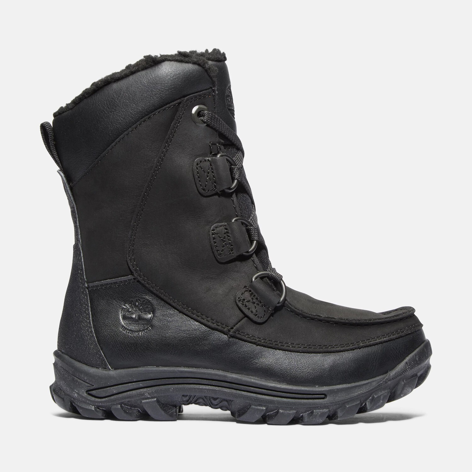 

Молодежные водонепроницаемые ботинки Chillberg Timberland, цвет Black Nubuck