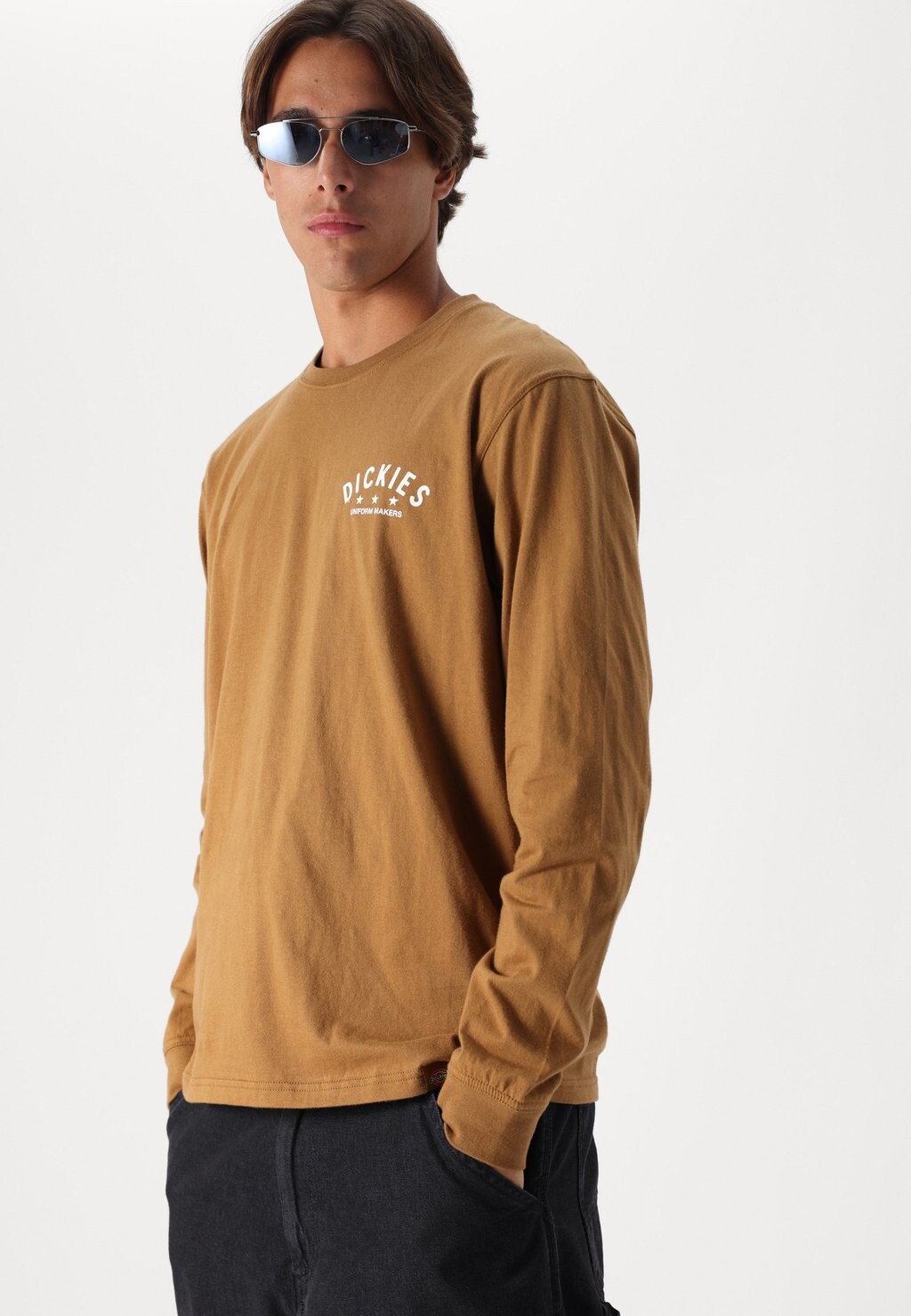 

Топ с длинными рукавами GRAPHIC TEE Dickies, коричневый