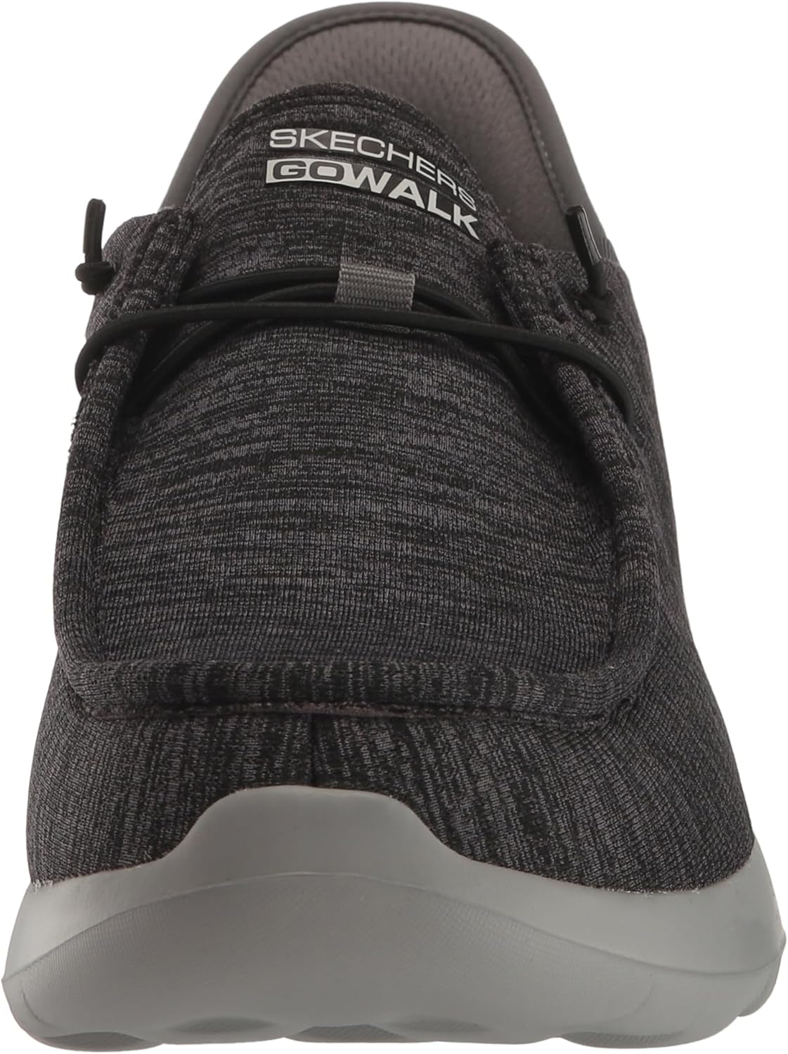 Мужские слипоны Skechers Go Walk Max Free Hands, черный/угольный — фото 2