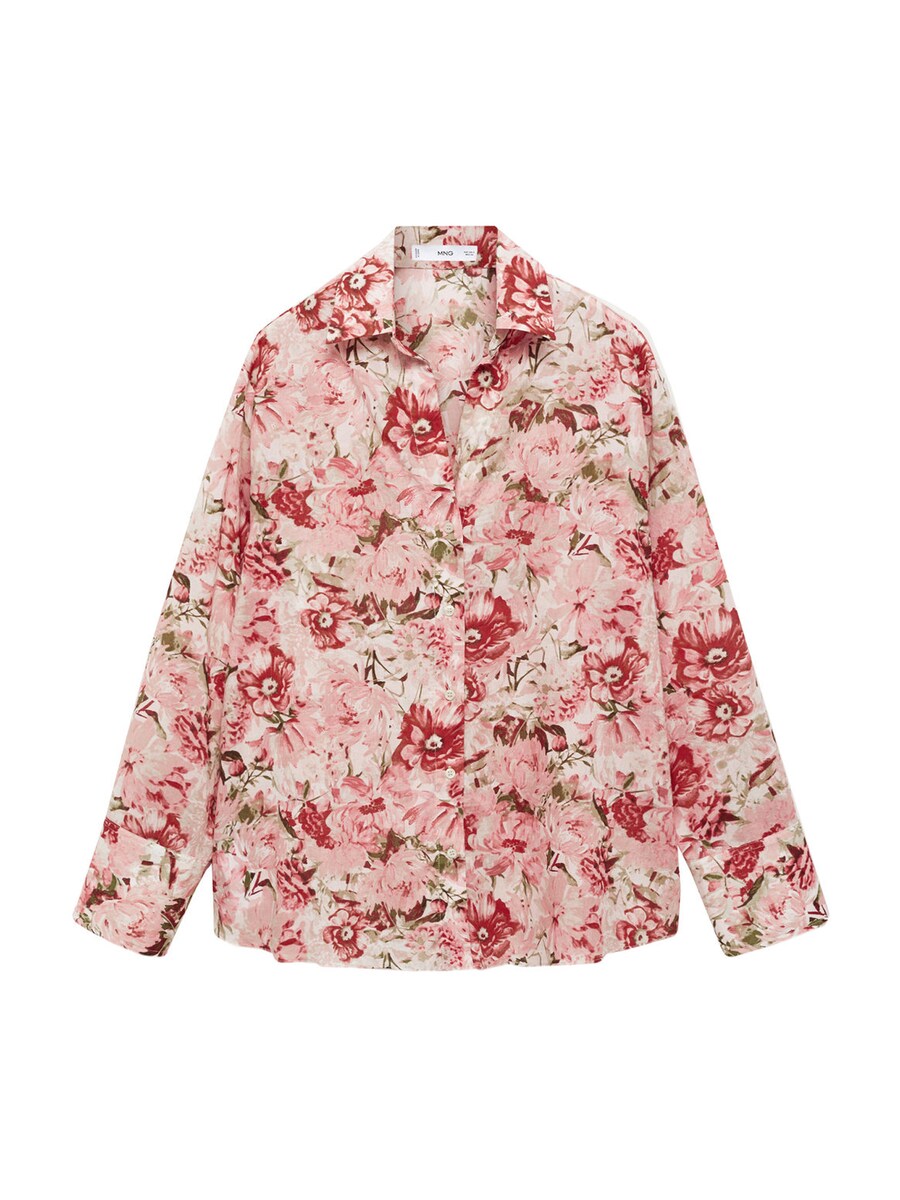 

Рубашка MANGO Blouse CLIPPER, розовый