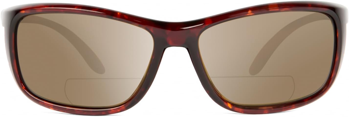 

Солнцезащитные очки Whiptail Cat Eye с поляризованными линзами и бифокальными линзами, для мужчин и женщин, модные, прочные, стильные, современные, спортивные Reptile, Gloss Tortoise Havana/Amber Brown